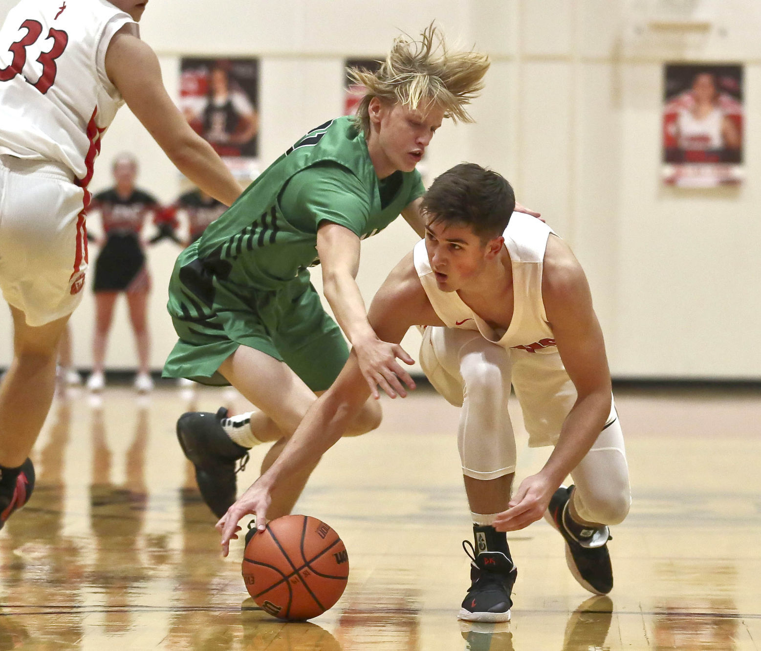 First team — Grant Karsten (Sr., G), LSA